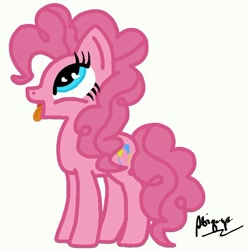 Size: 638x643 | Tagged: safe, artist:damemarionette, imported from derpibooru, pinkie pie, earth pony, pony, female, solo