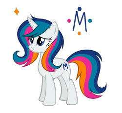 Size: 1222x1136 | Tagged: safe, artist:lumi-infinite64, imported from derpibooru, pony, unicorn, ponified, simple background, social media, solo, transparent background