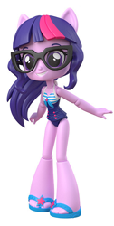 Size: 372x736 | Tagged: safe, artist:andrew hickinbottom, imported from derpibooru, sci-twi, twilight sparkle, equestria girls, equestria girls series, forgotten friendship, clothes, swimsuit