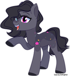 Size: 3480x3812 | Tagged: safe, artist:rerorir, imported from derpibooru, earth pony, pony, female, heterochromia, mare, simple background, solo, transparent background