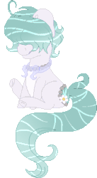 Size: 238x433 | Tagged: safe, artist:kryptidkitty, artist:mourningfog, imported from derpibooru, oc, original species, pond pony, pony, animated, gif, pixel art, simple background, solo, transparent background