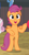 Size: 342x622 | Tagged: safe, imported from derpibooru, screencap, apple bloom, pokey pierce, scootaloo, sweetie belle, pony, growing up is hard to do, bipedal, cropped, female, older, older apple bloom, older scootaloo, older sweetie belle, open mouth, smiling, solo