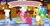 Size: 1200x630 | Tagged: safe, imported from derpibooru, gourmand ramsay, pinkie pie, rumble, earth pony, pegasus, pony, advertisement, bowl, chef's hat, colt, facebook, female, gameloft, gordon ramsay, hat, hoof hold, male, mare, messy, mixing bowl, my little pony logo, official, spoon, stallion