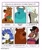 Size: 1072x1280 | Tagged: safe, artist:igiveyoulemons, imported from derpibooru, discord, anthro, bear, dog, draconequus, fox, rat, six fanarts, brother bear, bust, choker, clothes, crossover, female, hat, james p. sullivan, kenai, krystal, male, monsters inc., professor ratigan, scooby doo, scooby doo (character), smiling, smirk, star fox, the great mouse detective, top hat