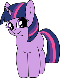 Size: 2246x2900 | Tagged: safe, artist:poniidesu, imported from derpibooru, twilight sparkle, pony, unicorn, blank flank, cute, female, filly, filly twilight sparkle, looking at you, simple background, solo, transparent background, twiabetes, unicorn twilight, younger