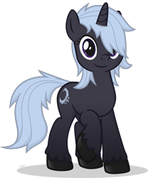 Size: 2000x2403 | Tagged: safe, artist:le-23, imported from derpibooru, oc, oc only, oc:moonshard, pony, unicorn, female, mare, simple background, solo, transparent background