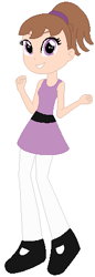 Size: 161x470 | Tagged: safe, artist:selenaede, artist:user15432, imported from derpibooru, human, equestria girls, barely eqg related, base used, bunny (powerpuff girls), bunny (the powerpuff girls), cartoon network, clothes, crossover, dress, equestria girls style, equestria girls-ified, leggings, purple dress, shoes, solo, the powerpuff girls, tights