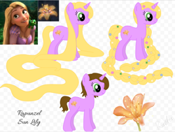 Size: 800x604 | Tagged: safe, artist:renwren, imported from derpibooru, pony, ponified, rapunzel, tangled (disney)