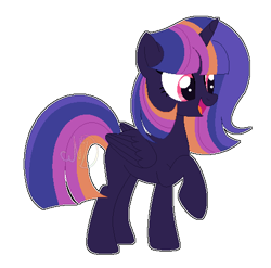 Size: 473x468 | Tagged: safe, artist:rainbow-drawz, artist:rainbows-skies, imported from derpibooru, oc, oc only, alicorn, pony, female, mare, simple background, solo, transparent background