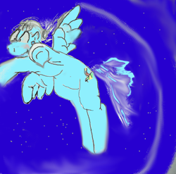 Size: 970x960 | Tagged: safe, artist:homeshine, imported from derpibooru, oc, oc only, oc:homeshine, pegasus, pony, female, pegasus oc, solo, wings