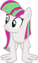 Size: 4000x6508 | Tagged: safe, alternate version, artist:melisareb, imported from derpibooru, blossomforth, pegasus, pony, equestria games (episode), .svg available, absurd resolution, female, freckles, inkscape, mare, palette swap, recolor, simple background, solo, transparent background, vector, wing-ups, wings