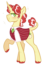 Size: 1274x1932 | Tagged: safe, artist:bubaiuv, imported from derpibooru, flim, pony, clothes, shirt, simple background, solo, transparent background, vest