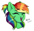 Size: 1153x1061 | Tagged: safe, artist:cloud-fly, imported from derpibooru, oc, oc only, oc:lighting chaser, pony, bust, female, laughing, mare, portrait, simple background, solo, transparent background