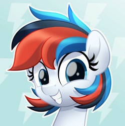 Size: 800x803 | Tagged: safe, artist:jhayarr23, imported from derpibooru, oc, oc only, oc:retro city, pony, bust, female, mare, portrait, solo