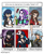 Size: 1280x1579 | Tagged: safe, artist:iamsheila, imported from derpibooru, starlight glimmer, human, insect, ladybug, six fanarts, equestria girls, aerith gainsborough, beanie, clothes, crossover, female, final fantasy, final fantasy vii, final fantasy xiv, hat, kwami, marinette dupain-cheng, miraculous ladybug, persona 5, phantom thief, pipe, smiling, tikki, yusuke kitagawa