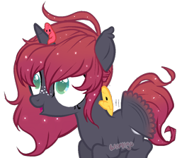 Size: 900x805 | Tagged: safe, artist:skulifuck, imported from derpibooru, oc, oc only, oc:cassiopeiae, alicorn, pony, starfish, alicorn oc, base used, ethereal mane, female, filly, flying, freckles, horn, open mouth, simple background, smiling, starry mane, transparent background, wings