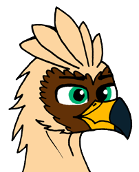 Size: 1556x1924 | Tagged: safe, artist:summerium, imported from derpibooru, oc, oc only, oc:serilde, griffon, female, sierra nevada, simple background, solo, transparent background