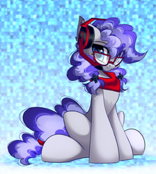 Size: 2992x3333 | Tagged: safe, alternate version, artist:airiniblock, imported from derpibooru, oc, oc only, oc:cinnabyte, earth pony, pony, commission, rcf community, solo