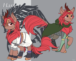 Size: 1280x1024 | Tagged: safe, artist:housho, imported from derpibooru, kirin, clothes, female, fire emblem, fire emblem: three houses, hapi (fire emblem), mare, ponified