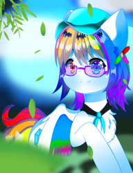 Size: 1000x1300 | Tagged: safe, imported from derpibooru, oc, pegasus, chinese, multicolored hair, pegasus oc, rainbow hair, wings