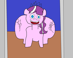 Size: 1576x1256 | Tagged: safe, artist:coltfan97, imported from derpibooru, diamond tiara, 1000 hours in ms paint, both cutie marks, huge butt, impossibly large butt, large butt, previews