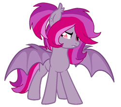 Size: 838x744 | Tagged: safe, artist:circuspaparazzi5678, imported from derpibooru, oc, oc only, bat pony, pony, base used, bat pony oc, bat wings, simple background, solo, transparent background, wings