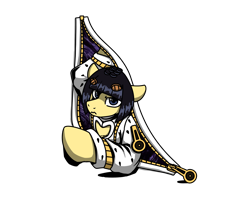 Size: 2560x2048 | Tagged: safe, artist:sugar morning, imported from derpibooru, pony, anime, bruno buccellati, bruno bucciarati, bust, clothes, colored, crossover, gijinka, hairpin, jojo's bizarre adventure, male, meme, ponified, simple background, solo, stallion, sticky fingers, transparent background, void, zipper