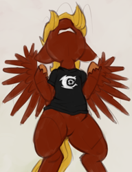 Size: 974x1269 | Tagged: safe, artist:marsminer, imported from derpibooru, oc, oc only, oc:soul harmony, pony, solo