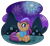 Size: 1684x1552 | Tagged: safe, artist:tassji-s, imported from derpibooru, sparkleworks, earth pony, pony, female, g3, g3 to g4, g4, generation leap, simple background, solo, transparent background