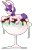 Size: 1980x3124 | Tagged: safe, artist:arshe12, imported from derpibooru, oc, oc only, oc:lapush buns, pony, unicorn, bunny ears, bunnycorn, cup, cup of pony, food, ice cream, micro, ponies in food, rabbit pony, simple background, solo, transparent background, ych result