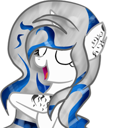 Size: 800x866 | Tagged: safe, artist:applerougi, imported from derpibooru, oc, oc only, oc:blue tiger, pony, unicorn, female, mare, simple background, solo, transparent background