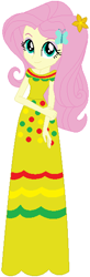 Size: 187x567 | Tagged: safe, artist:selenaede, artist:user15432, imported from derpibooru, fluttershy, human, equestria girls, base used, cinco de mayo, clothes, dress, flower, flower in hair, hairpin, hand on arm, solo, yellow dress