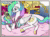 Size: 964x720 | Tagged: safe, artist:pencils, edit, imported from derpibooru, princess celestia, twilight sparkle, alicorn, pony, comic:sunbutt sunday, ^ ^, ^^, adorkable, aivo, animated, avo, bed, behaving like a cat, bibliophile, blushing, book, bookgasm, bookhorse, bookmark, butt, celestia is not amused, clothes, colored pupils, comic, comic dub, cute, cutelestia, dialogue, dock, dork, duo, eyes closed, eyes on the prize, eyeshadow, female, floppy ears, frown, glasses, glowing, glowing horn, gratuitous greek, gratuitous latin, greek, grin, horn, if i fits i sits, implied lord tirek, implied tirek, latin, levitation, lidded eyes, looking back, magic, magic aura, makeup, mare, momlestia, open mouth, plot, pony preservation project, prone, purple smart, reaching, reading, reading glasses, sitting, slice of life, slippers, smiling, sound, sound only, speech bubble, spread wings, squee, startled, sunbutt, telekinesis, that pony sure does love books, twiabetes, twilight sparkle (alicorn), unamused, wall of tags, webm, wide eyes, wings, written equestrian