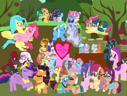 Size: 4032x3024 | Tagged: safe, artist:bigpurplemuppet99, imported from derpibooru, adagio dazzle, babs seed, cheerilee, cookie crumbles, cozy glow, cup cake, diamond tiara, fluttershy, juniper montage, kiwi lollipop, marble pie, meadowbrook, pinkie pie, posey shy, princess cadance, princess skystar, queen chrysalis, rainbow dash, rarity, saffron masala, sci-twi, silver spoon, somnambula, sonata dusk, sour sweet, spoiled rich, starlight glimmer, stellar flare, sunset shimmer, supernova zap, tree hugger, trixie, twilight sparkle, twilight velvet, wallflower blush, windy whistles, oc, oc:cream heart, oc:curse word, oc:magpie, oc:the lost narrator, alicorn, pony, unicorn, equestria girls, my little pony: the movie, the last problem, adagity, babsglow, blushing, cadalis, cookieshy, equestria girls ponified, female, flower, flutterdash, flutterhugger, holding hooves, infidelity, junipersweet, k-lo, kissing, kiwinova, lesbian, lesbian visibility day, magpiepony, marbilee, oc x oc, polyamory, ponified, postcrush, princess twilight 2.0, sci-twinata, shipping, silvertiara, skypie, somnambrook, spoiledflare, startrix, su-z, sunflower, thelostnarrator, twicake, twiffron, twilight sparkle (alicorn), twinata, unicorn sci-twi, velvet cake, wallset, windyheart