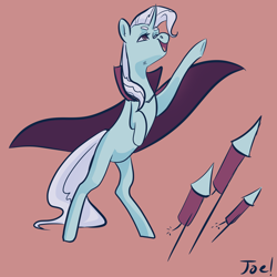 Size: 3600x3600 | Tagged: safe, artist:ponyjoe, imported from derpibooru, trixie, pony, unicorn, female, fireworks, mare, rearing, simple background, solo