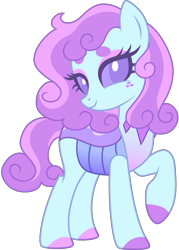 Size: 1590x2224 | Tagged: safe, artist:kurosawakuro, artist:lazuli, artist:mint-light, imported from derpibooru, oc, oc only, changepony, hybrid, pony, base used, female, mare, offspring, parent:pharynx, parent:rarity, simple background, solo, transparent background