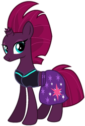 Size: 725x1074 | Tagged: safe, artist:melisareb, artist:徐詩珮, edit, imported from derpibooru, vector edit, fizzlepop berrytwist, tempest shadow, pony, unicorn, series:sprglitemplight diary, series:sprglitemplight life jacket days, series:springshadowdrops diary, series:springshadowdrops life jacket days, alternate universe, base used, clothes, cute, simple background, transparent background