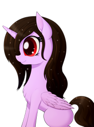 Size: 674x916 | Tagged: safe, artist:zetamad, imported from derpibooru, oc, oc only, oc:moonlight sonata, alicorn, pony, alicorn oc, horn, simple background, solo, transparent background, wings