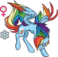 Size: 662x651 | Tagged: safe, artist:chrysolite, imported from derpibooru, part of a set, rainbow dash, pegasus, pony, colored wings, fanfic art, female, mare, multicolored wings, omega, rainbow wings, simple background, solo, white background, wings