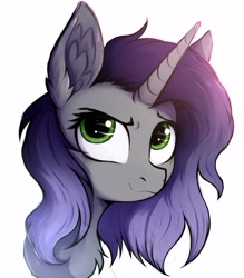 Size: 2150x2450 | Tagged: safe, artist:tatykin, imported from derpibooru, oc, oc only, pony, unicorn, simple background, solo