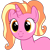 Size: 800x800 | Tagged: safe, artist:joey, imported from derpibooru, luster dawn, pony, 2020 community collab, derpibooru, derpibooru community collaboration, .svg available, bust, derpibooru badge, female, meta, portrait, simple background, solo, svg, transparent background, vector