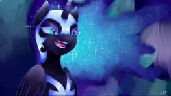 Size: 1280x720 | Tagged: safe, artist:machinestigma, imported from derpibooru, nightmare moon, alicorn, pony, the cutie re-mark, alternate timeline, beautiful, female, mare, nightmare takeover timeline, scene interpretation, solo