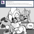 Size: 896x891 | Tagged: safe, artist:mamatwilightsparkle, imported from derpibooru, smarty pants, spike, twilight sparkle, pony, unicorn, tumblr:mama twilight sparkle, baby, baby spike, bottle, comic, diaper, mama twilight, mama twilight sparkle, monochrome, tumblr, unicorn twilight, younger