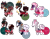 Size: 1008x792 | Tagged: safe, artist:glitterring, imported from derpibooru, cow plant pony, monster pony, original species, plant pony, :p, antlers, augmented tail, base used, bedroom eyes, bow, crown, eyes closed, fangs, floral head wreath, flower, forked tongue, hoof fluff, horn, jewelry, lantern, no eyes, open mouth, plant, regalia, simple background, smiling, starry hair, thorn, thorns, tongue out, transparent background, watermark, wings