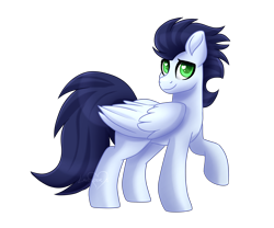 Size: 6000x5000 | Tagged: safe, artist:lavenderheartsmlp, imported from derpibooru, soarin', pegasus, pony, absurd resolution, colored pupils, cute, heart eyes, looking at you, male, simple background, soarinbetes, solo, stallion, transparent background, wingding eyes