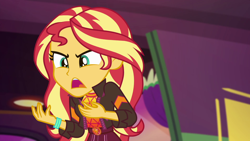 Size: 1920x1080 | Tagged: safe, imported from derpibooru, screencap, sunset shimmer, equestria girls, equestria girls series, sunset's backstage pass!, spoiler:eqg series (season 2), female, solo