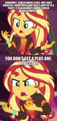 Size: 600x1264 | Tagged: safe, edit, edited screencap, imported from derpibooru, screencap, sunset shimmer, equestria girls, equestria girls series, sunset's backstage pass!, spoiler:eqg series (season 2), bojack horseman, caption, geode of empathy, image macro, magical geodes, text