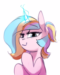 Size: 361x450 | Tagged: safe, artist:anticular, imported from derpibooru, oc, oc only, oc:oofy colorful, pony, unicorn, solo