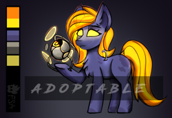 Size: 2540x1750 | Tagged: safe, artist:freak-side, imported from derpibooru, oc, oc only, cyborg, pony, robot, robot pony, adoptable, auction, solo