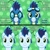 Size: 1800x1800 | Tagged: safe, artist:chainchomp2, imported from derpibooru, soarin', pegasus, pony, analysis, aviator goggles, bust, clothes, comparison, front view, goggles, male, reference sheet, show accurate, solo, stallion, text, tutorial, uniform, vector, wonderbolts, wonderbolts uniform